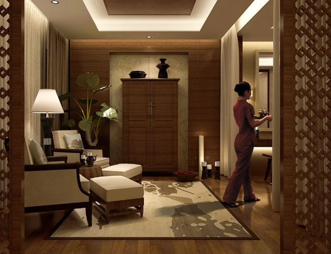 西安临潼Xinxi养生会馆养生会馆spa馆环境展示二